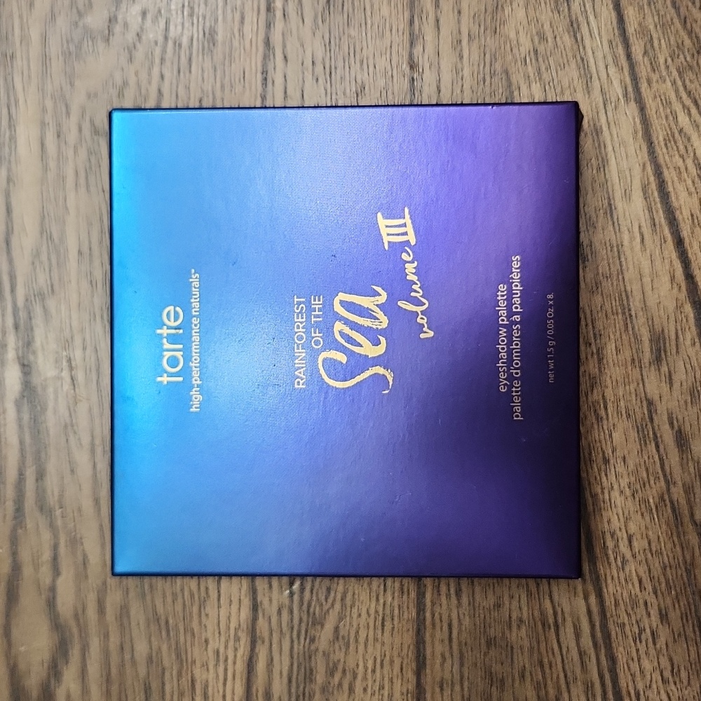 BRAND NEW Tarte Rainforest of the Sea Volume 3 Eyeshadow Palette